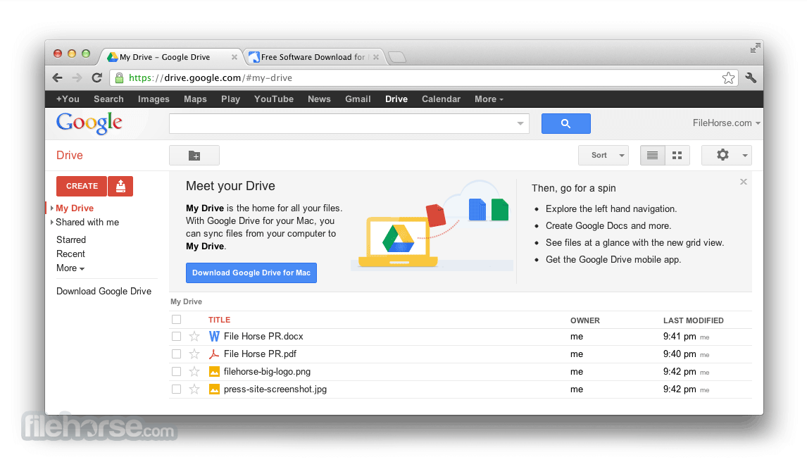 Install google drive for mac
